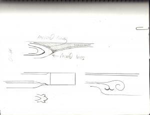 Moulding termination details.