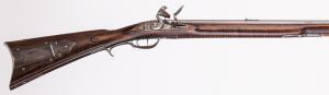 Rifle #12, fantasy chunk gun after 1800 Rockbridge Co, VA,half length, right quarter