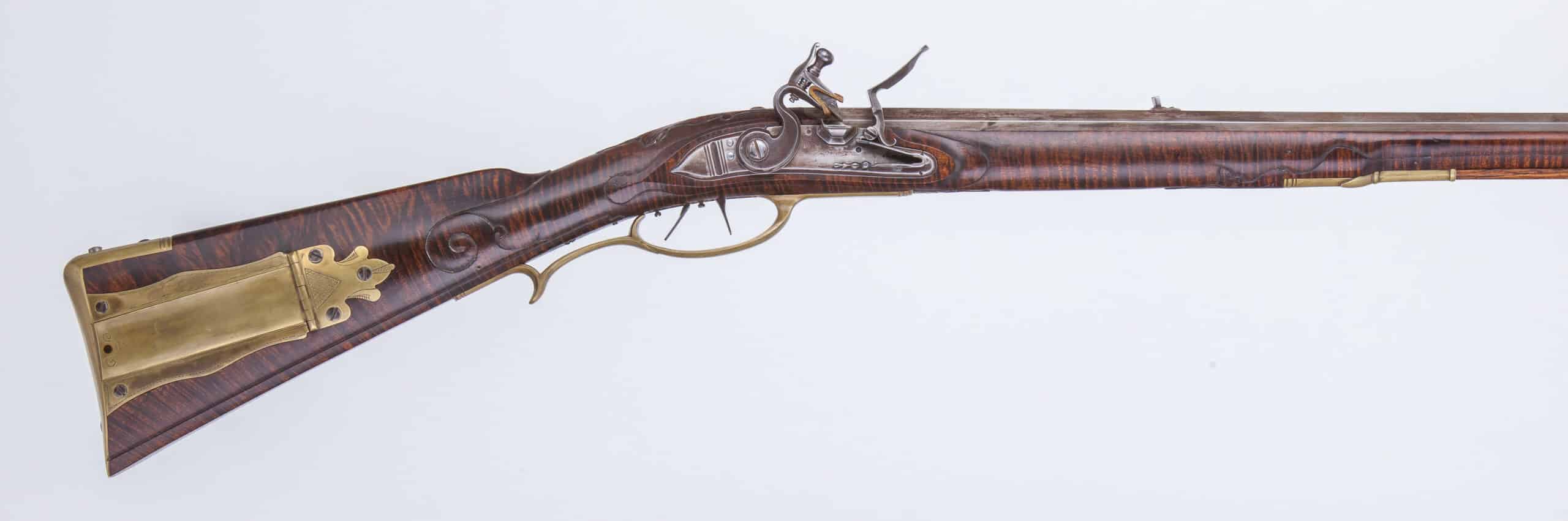 Early 16. Ружье Jaeger target Flintlock калибра 5,4.