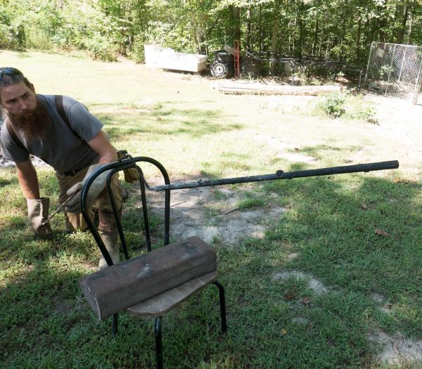 Charcoal Blueing a Barrel Mark Elliott